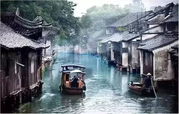 唯美中國古建筑：小橋流水、亭臺(tái)樓閣