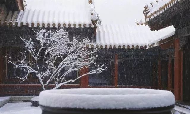 最美中國古建筑：紫禁城下雪了！