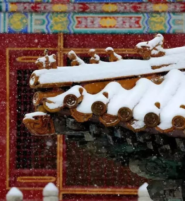 最美中國古建筑：紫禁城下雪了！