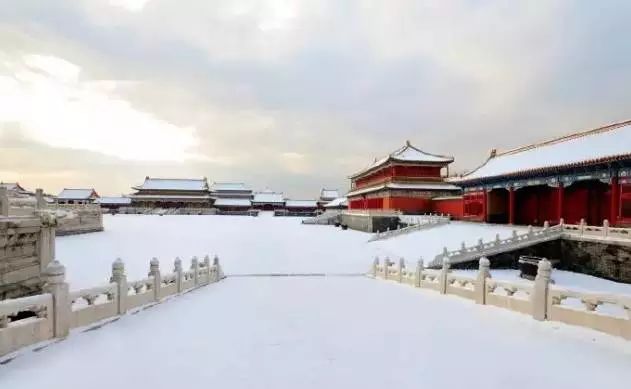 最美中國(guó)古建筑：紫禁城下雪了！