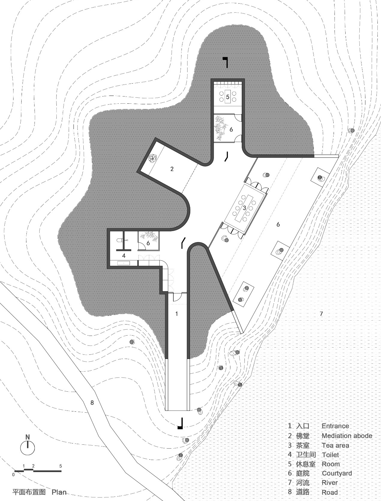佛系新中式建筑，河北水岸佛堂！