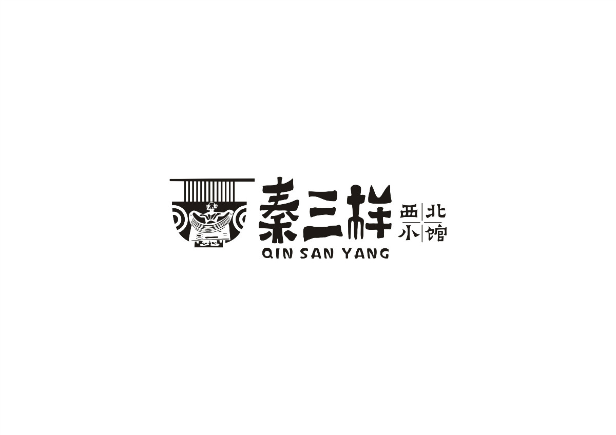 8款時尚中國元素品牌logo，古典韻味餐飲logo設(shè)計