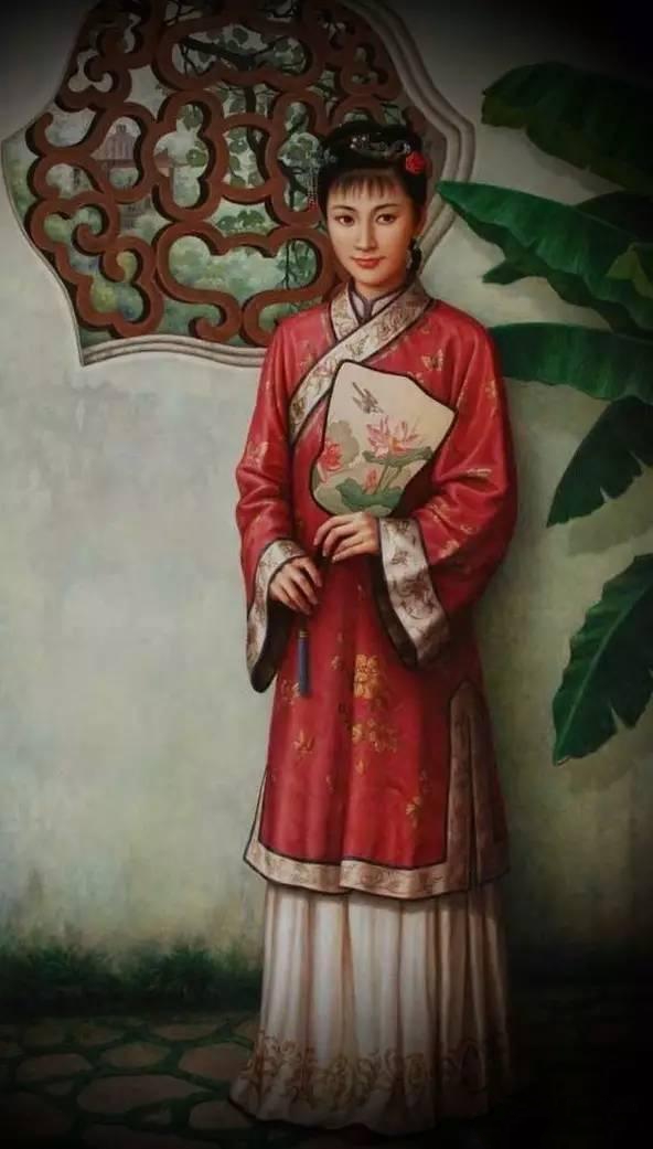 紅樓夢金陵十二釵油畫，中國文化與西方藝術(shù)