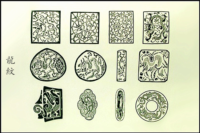 中國(guó)傳統(tǒng)精美玉雕紋飾圖案欣賞