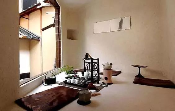 中式裝飾，家雖小茶室亦可很精致