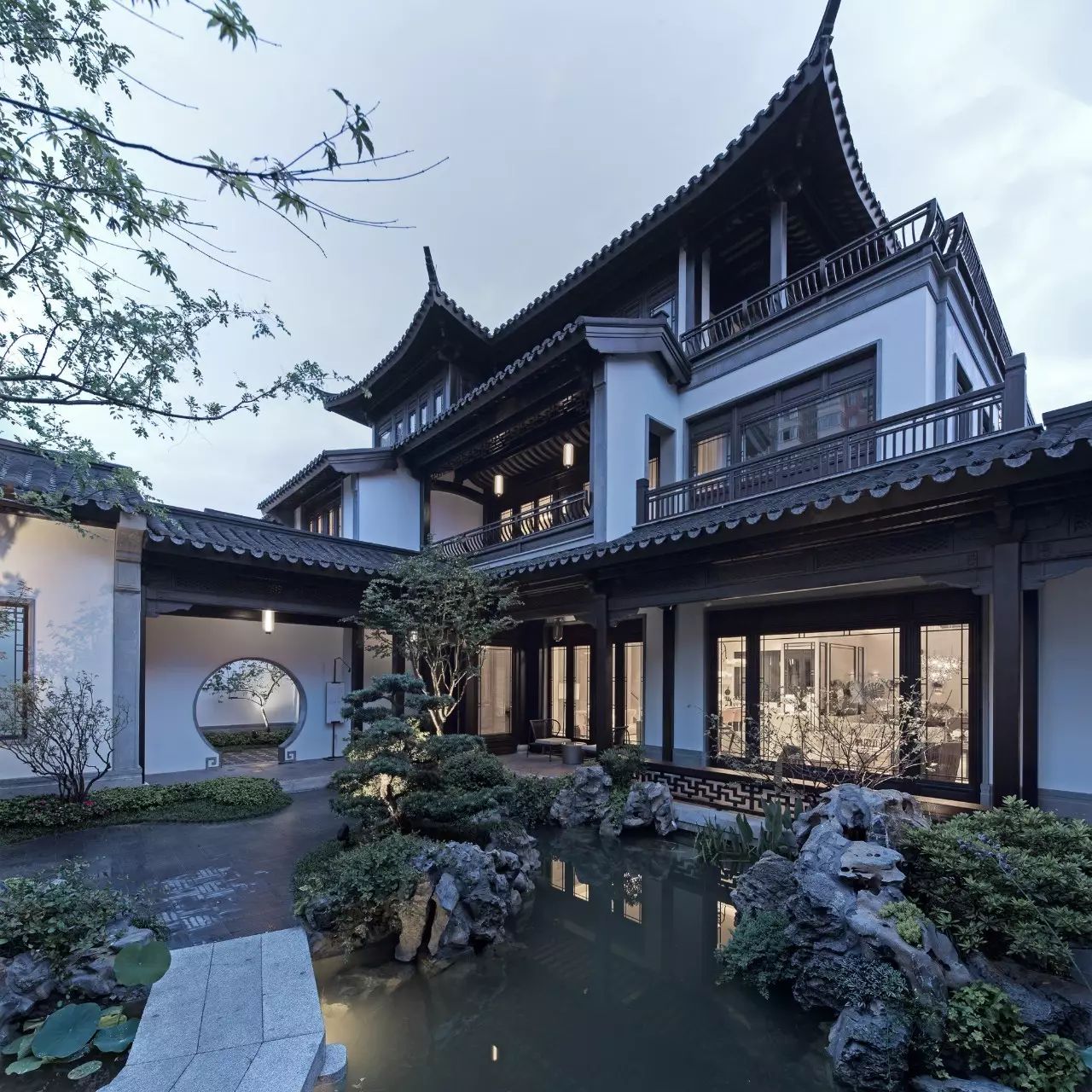 10所綠城·中式宅院，何必羨“西風”中式乃最美