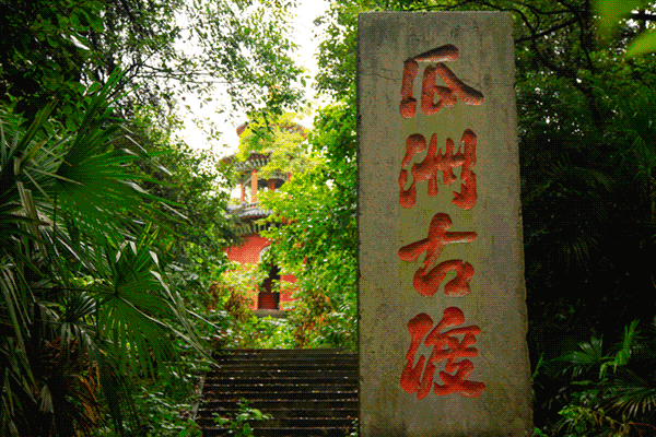 瓜洲云裳山村,春風(fēng)又綠江岸春