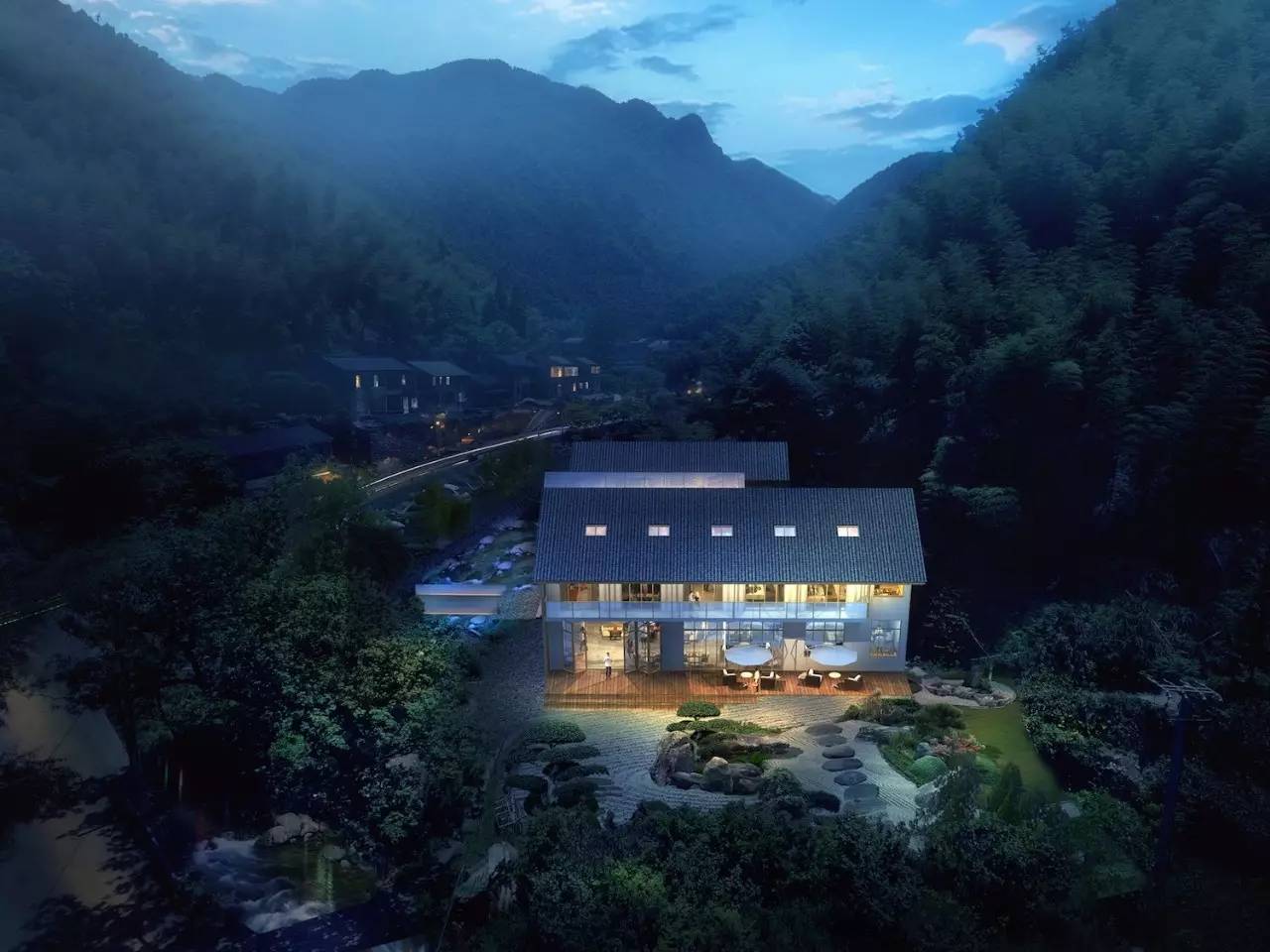 上虞陳溪鄉(xiāng)雪花谷民宿，在山谷里與自然相伴