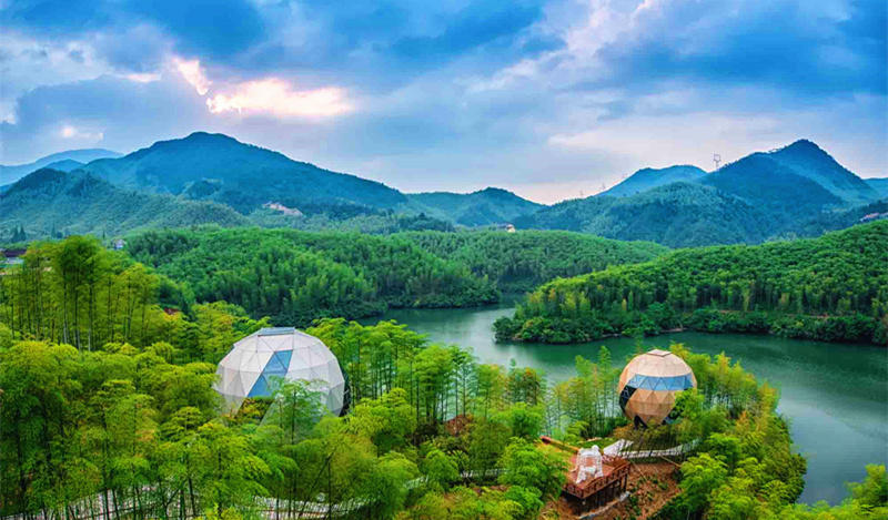 江蘇溧陽(yáng)零碳星球度假民宿