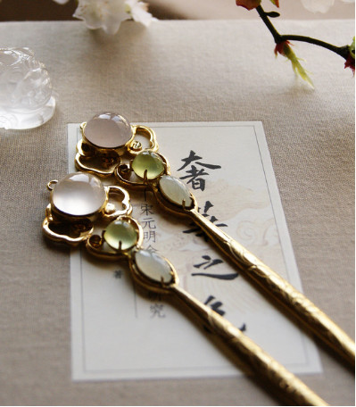 古典頭飾發(fā)簪，你如此優(yōu)雅