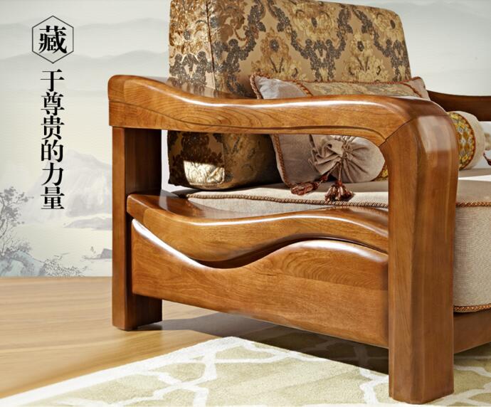 中式實(shí)木沙發(fā)，胡桃木家具特點(diǎn)