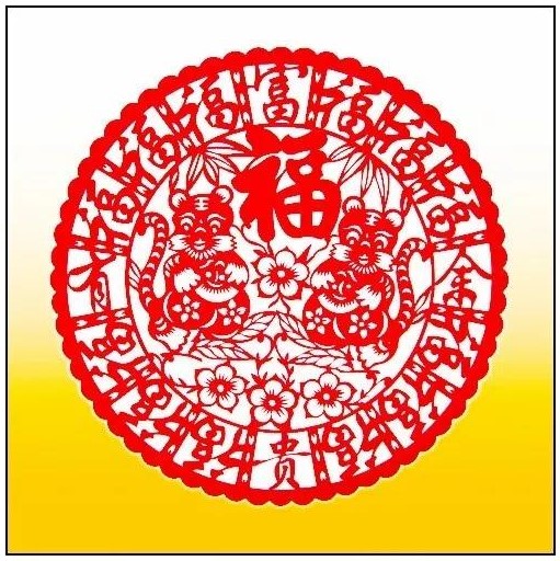 寅——賞“虎”剪紙，23張虎剪紙圖集
