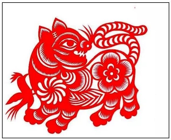 寅——賞“虎”剪紙，23張虎剪紙圖集
