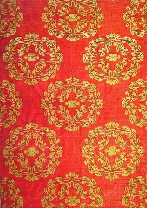 最華麗的傳統(tǒng)花布，《源氏物語》的中國絲織品
