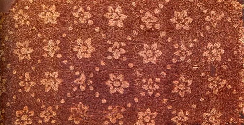 最華麗的傳統(tǒng)花布，《源氏物語》的中國絲織品