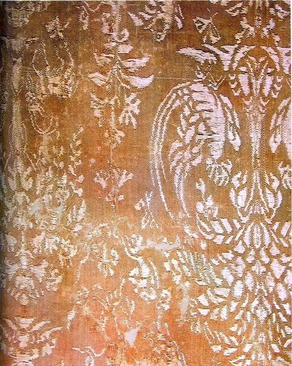 最華麗的傳統(tǒng)花布，《源氏物語》的中國絲織品