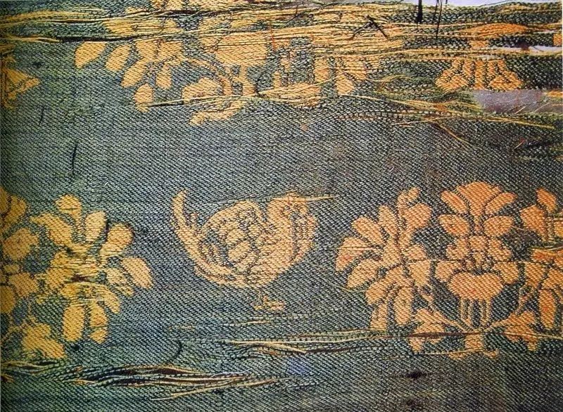 最華麗的傳統(tǒng)花布，《源氏物語》的中國絲織品