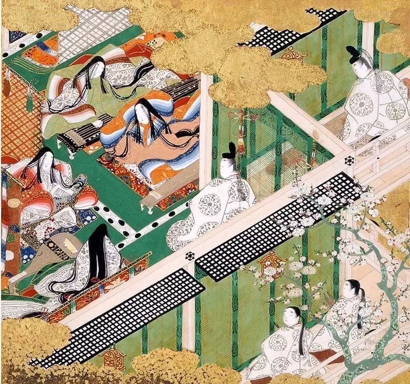 最華麗的傳統(tǒng)花布，《源氏物語》的中國絲織品
