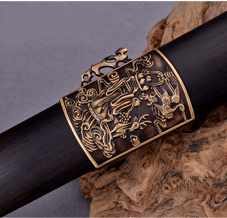 佰壽劍老人祝壽禮品，短劍手工藝術(shù)品