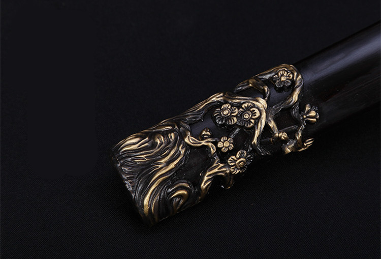 正宗寶劍銅裝乾隆佩劍，花紋鋼君子寶劍