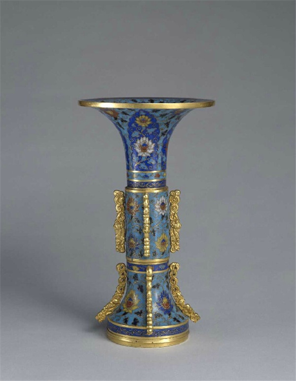 故宮博物館藏元明清掐絲琺瑯，景泰藍(lán)