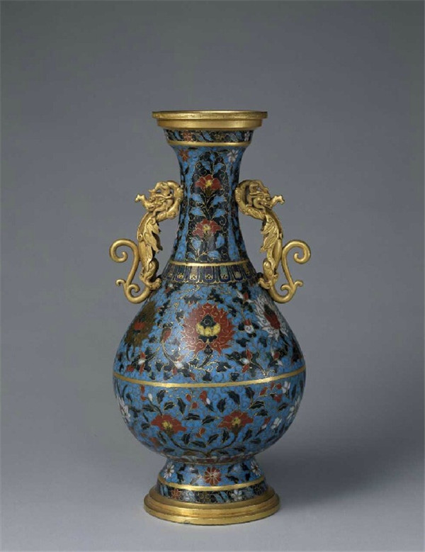 故宮博物館藏元明清掐絲琺瑯，景泰藍(lán)