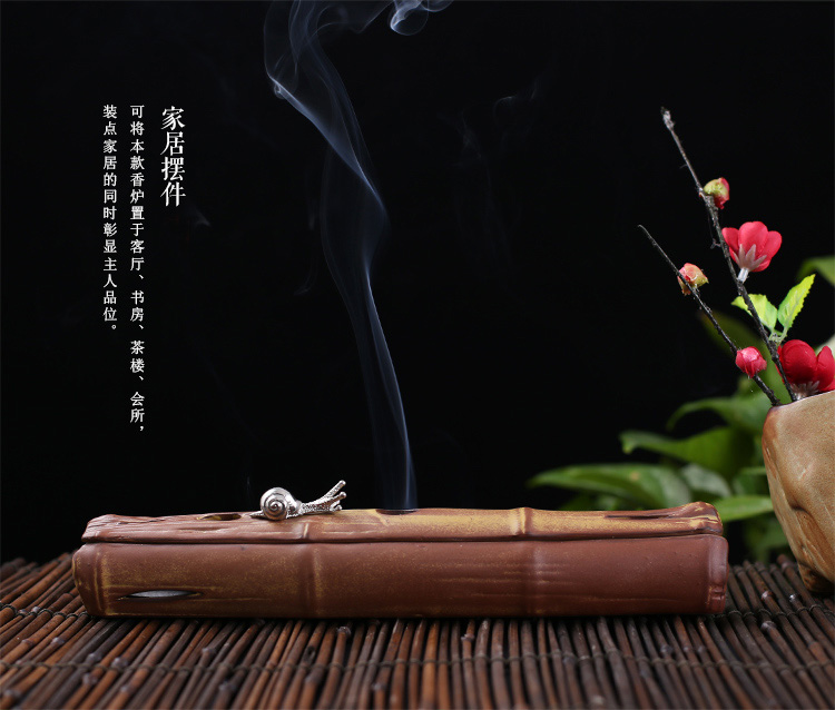 小巧精致寓意節(jié)節(jié)高升的陶瓷香爐