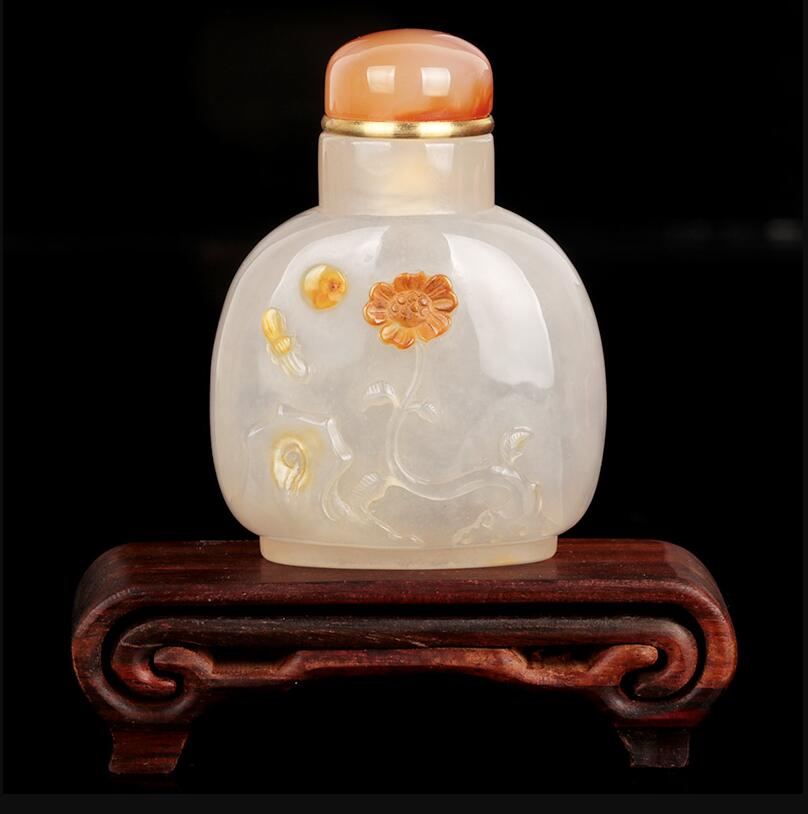 瑪瑙鼻煙壺，帝王心頭的玩物