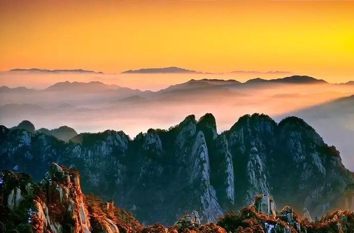 大美黃山：40幅黃山風(fēng)景攝影！