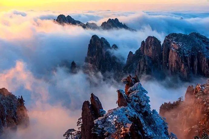 大美黃山：40幅黃山風(fēng)景攝影！