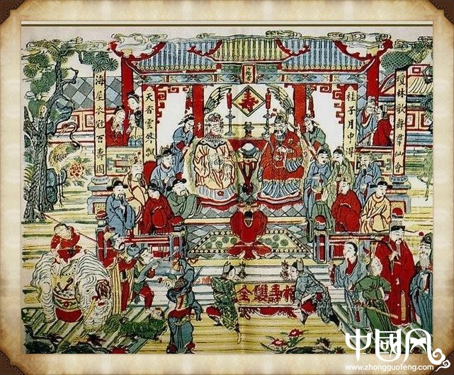 57張木板年畫(huà)圖集，帶你回味中國(guó)風(fēng)