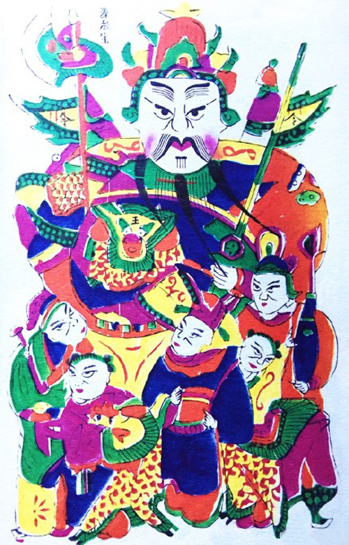 湖南灘頭木版年畫(huà) ?
