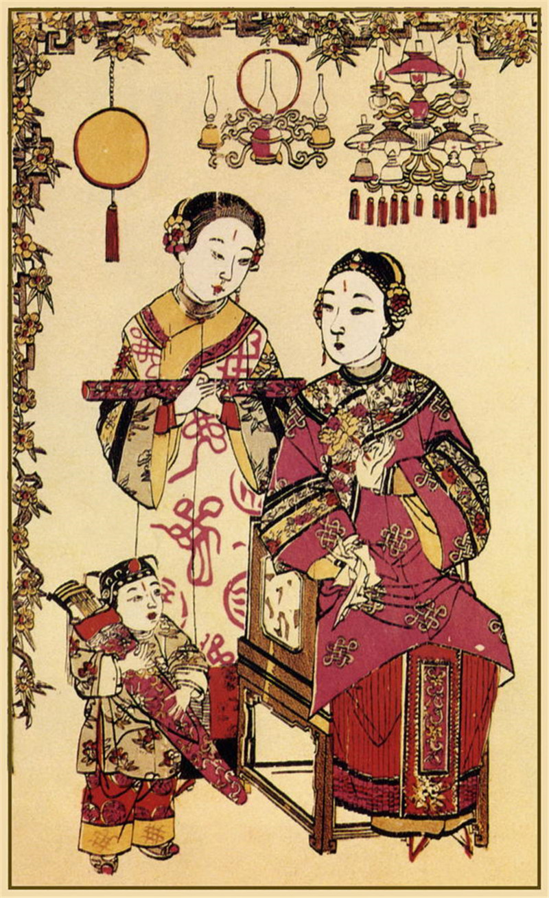 中國(guó)傳統(tǒng)精美年畫作品欣賞