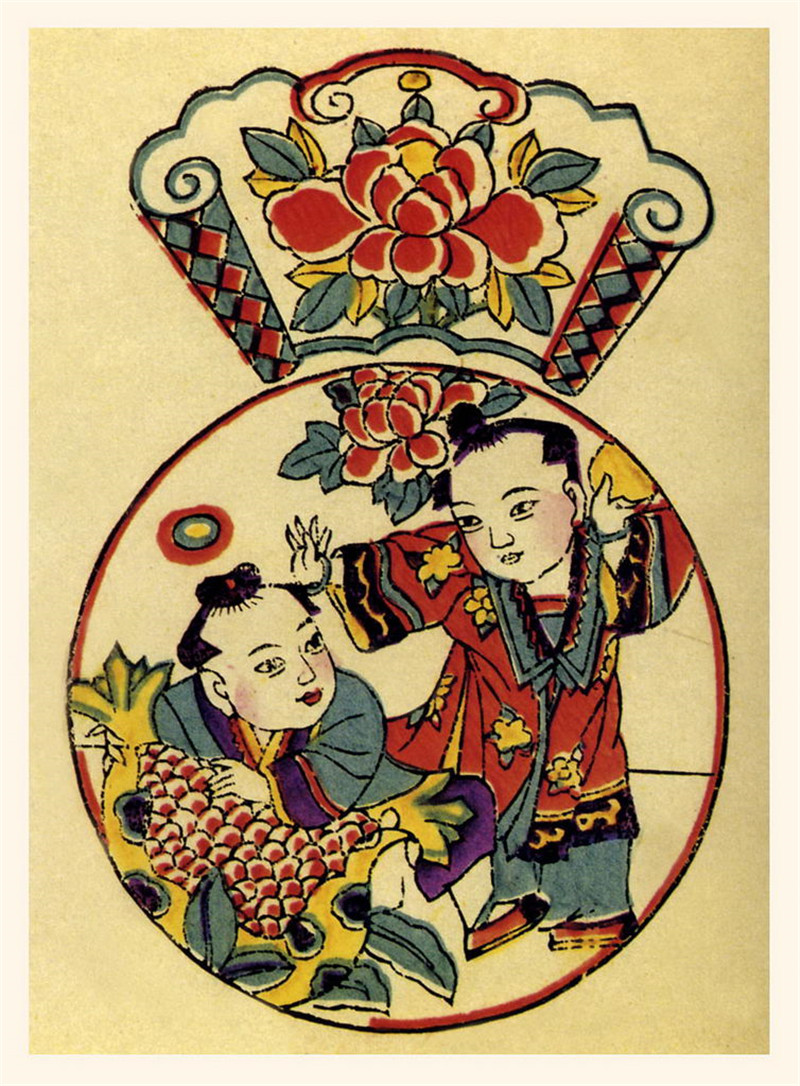 中國(guó)傳統(tǒng)精美年畫作品欣賞