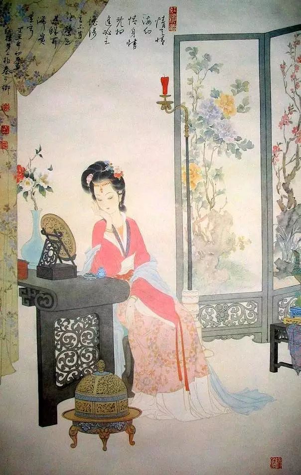 馮其庸國(guó)畫(huà)作品：手繪《紅樓夢(mèng)》人物圖美呆了