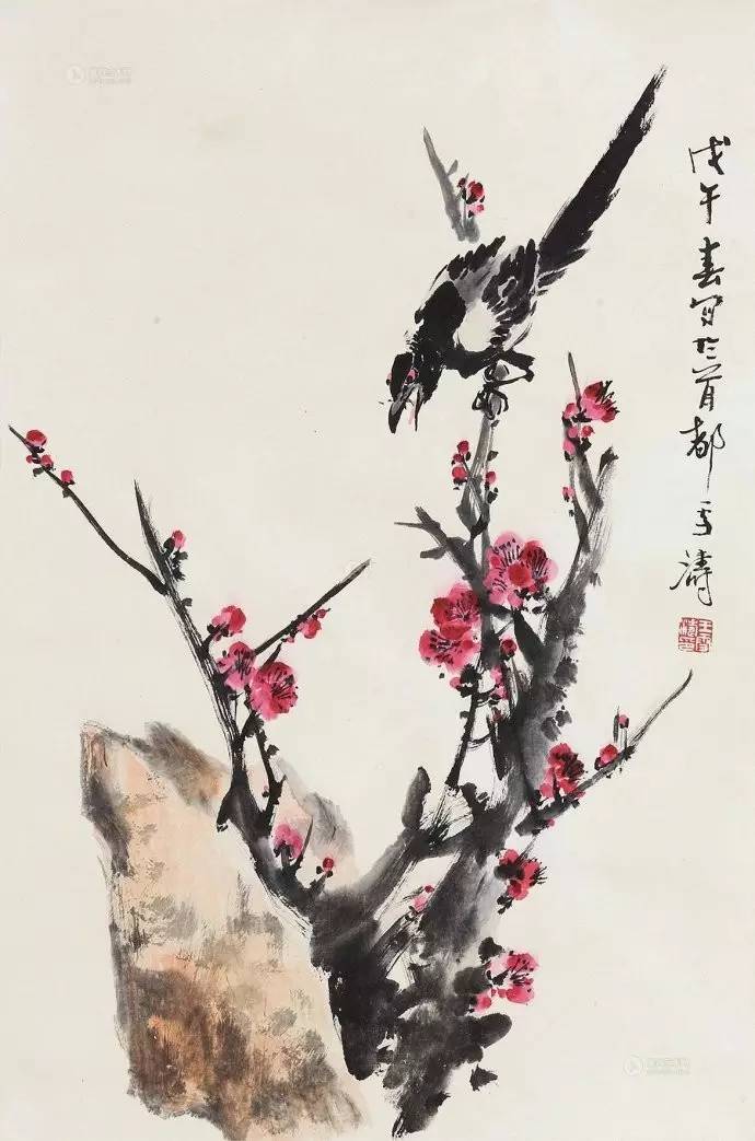 王雪濤國畫作品：28幅精品畫梅美極了！