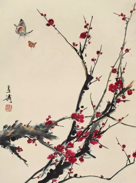 王雪濤國(guó)畫作品：28幅精品畫梅美極了！