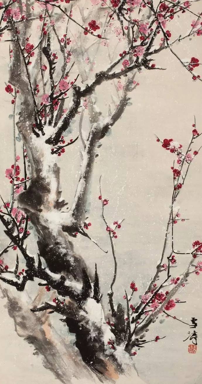 王雪濤國(guó)畫作品：28幅精品畫梅美極了！