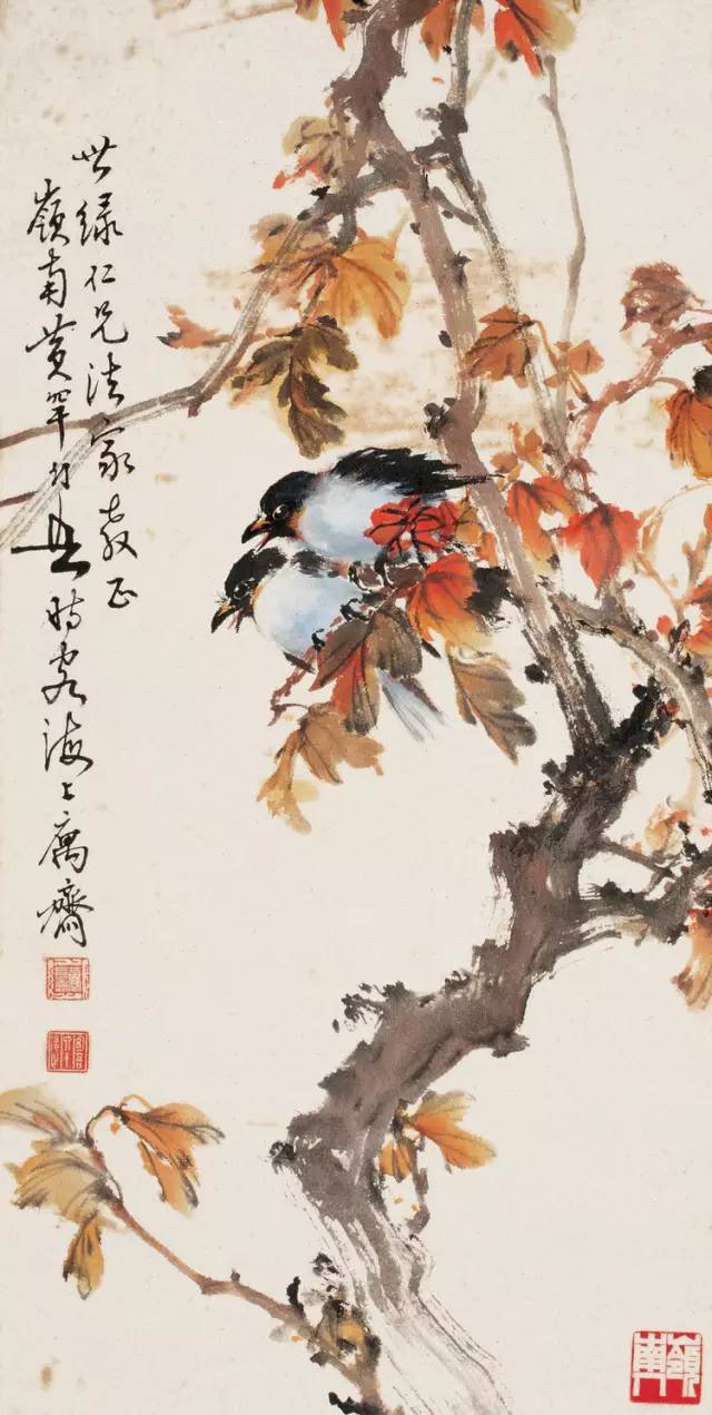 中國(guó)國(guó)畫(huà)藝術(shù)：絕美花鳥(niǎo)國(guó)畫(huà)圖片