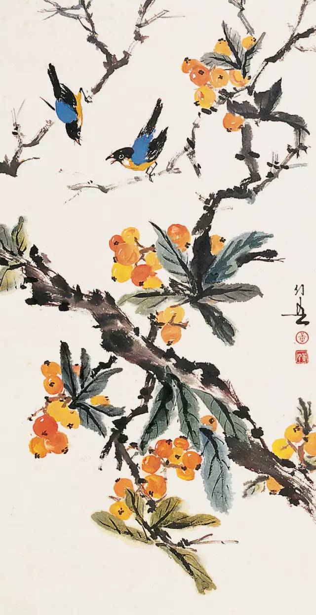 中國(guó)國(guó)畫(huà)藝術(shù)：絕美花鳥(niǎo)國(guó)畫(huà)圖片