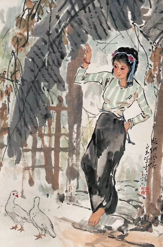 詩(shī)意中國(guó)畫：宋吟可人物國(guó)畫欣賞