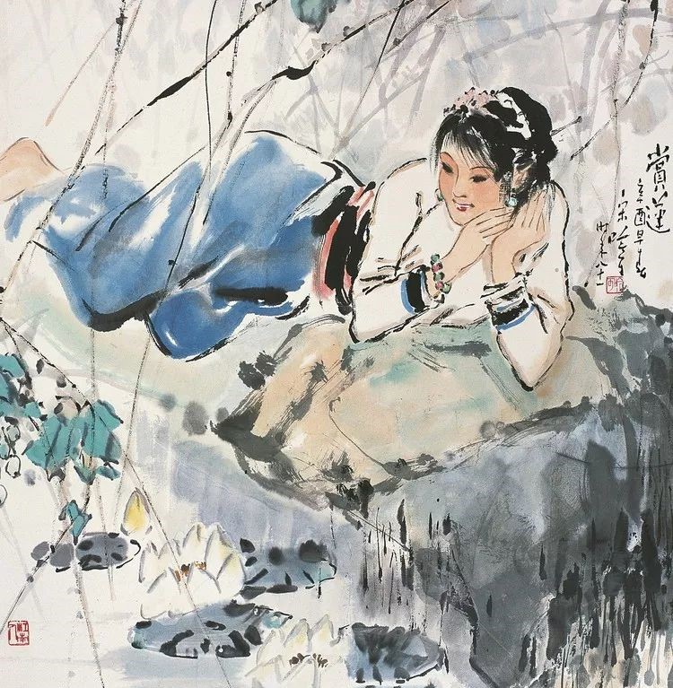 詩(shī)意中國(guó)畫：宋吟可人物國(guó)畫欣賞