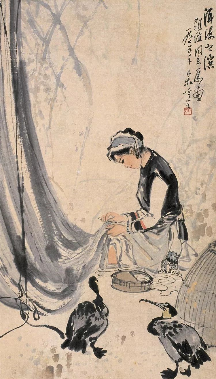 詩(shī)意中國(guó)畫：宋吟可人物國(guó)畫欣賞
