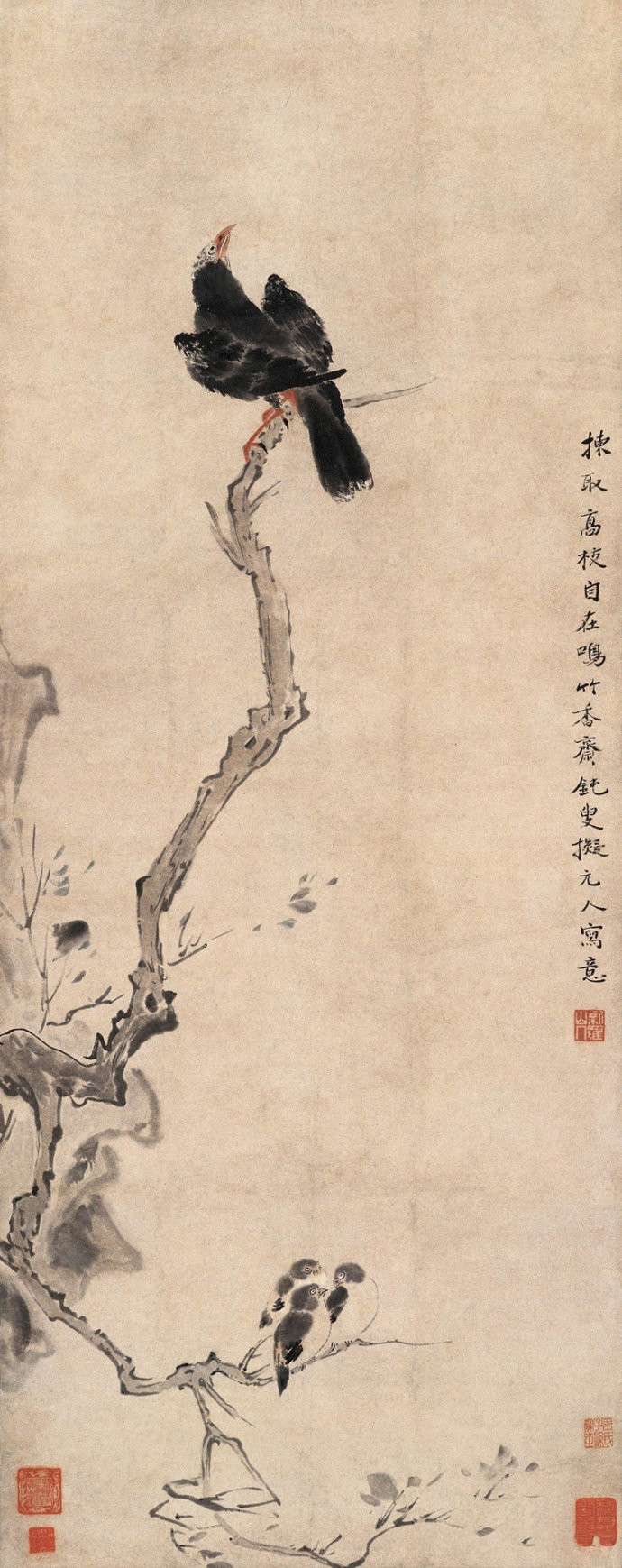 清代畫家華嵒精美花鳥書畫作品欣賞