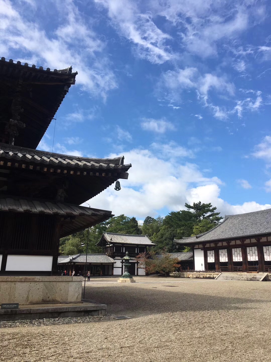 奈良·法隆寺，唐昭提寺佛教圖片