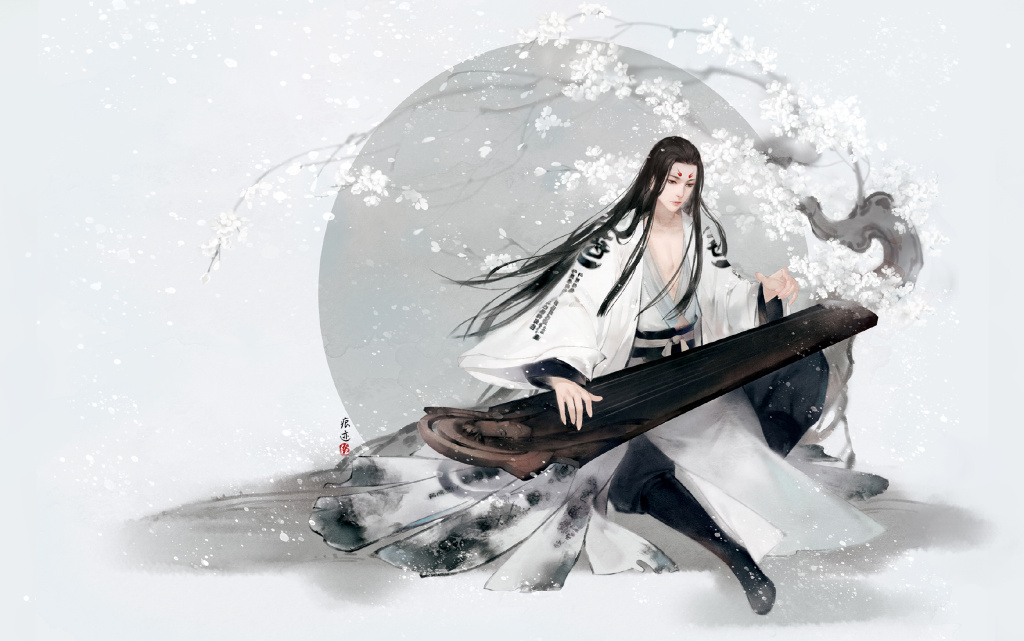 帥氣的古風(fēng)美男圖片，高清古風(fēng)桌面壁紙圖片