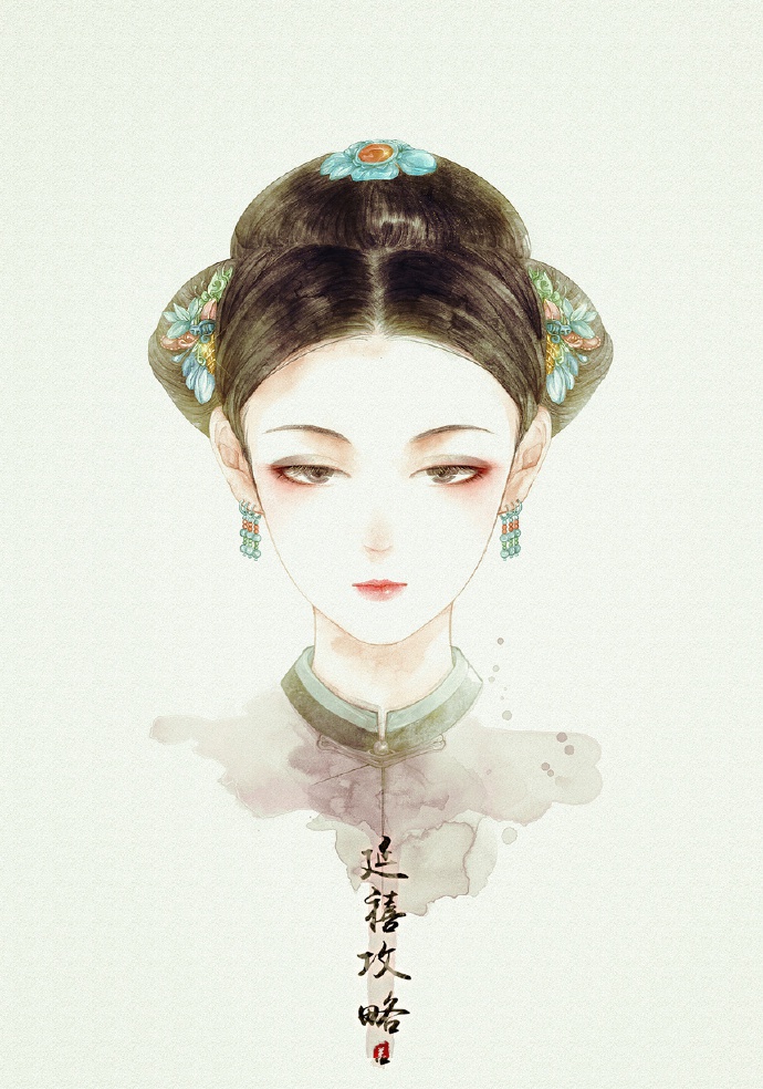 手繪版延禧攻略古風(fēng)圖集，超美高清手繪古風(fēng)圖