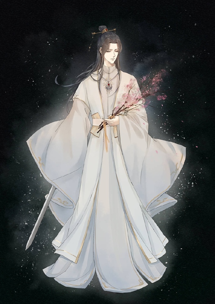 《天官賜福》古風(fēng)圖集(23張），花城好帥呀！