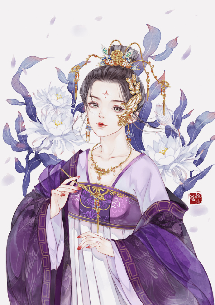 超美古風(fēng)女子圖集(38張)，高清古風(fēng)圖片欣賞