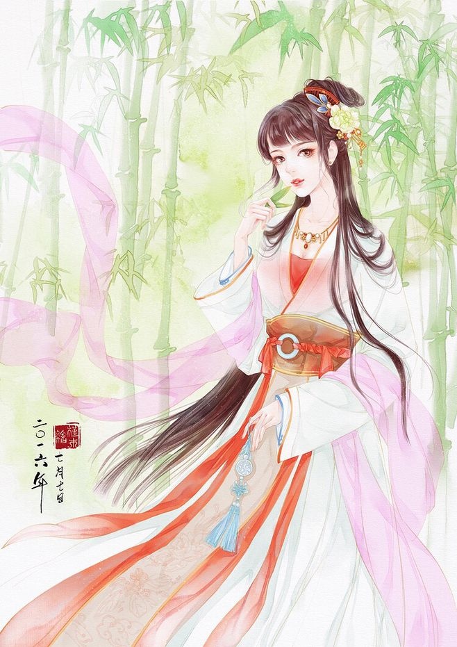 超美古風(fēng)女子圖集(38張)，高清古風(fēng)圖片欣賞